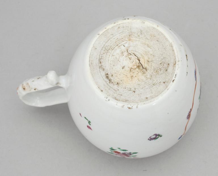 MUGG, kompaniporslin. Qing dynastin, Qianlong (1736-95).