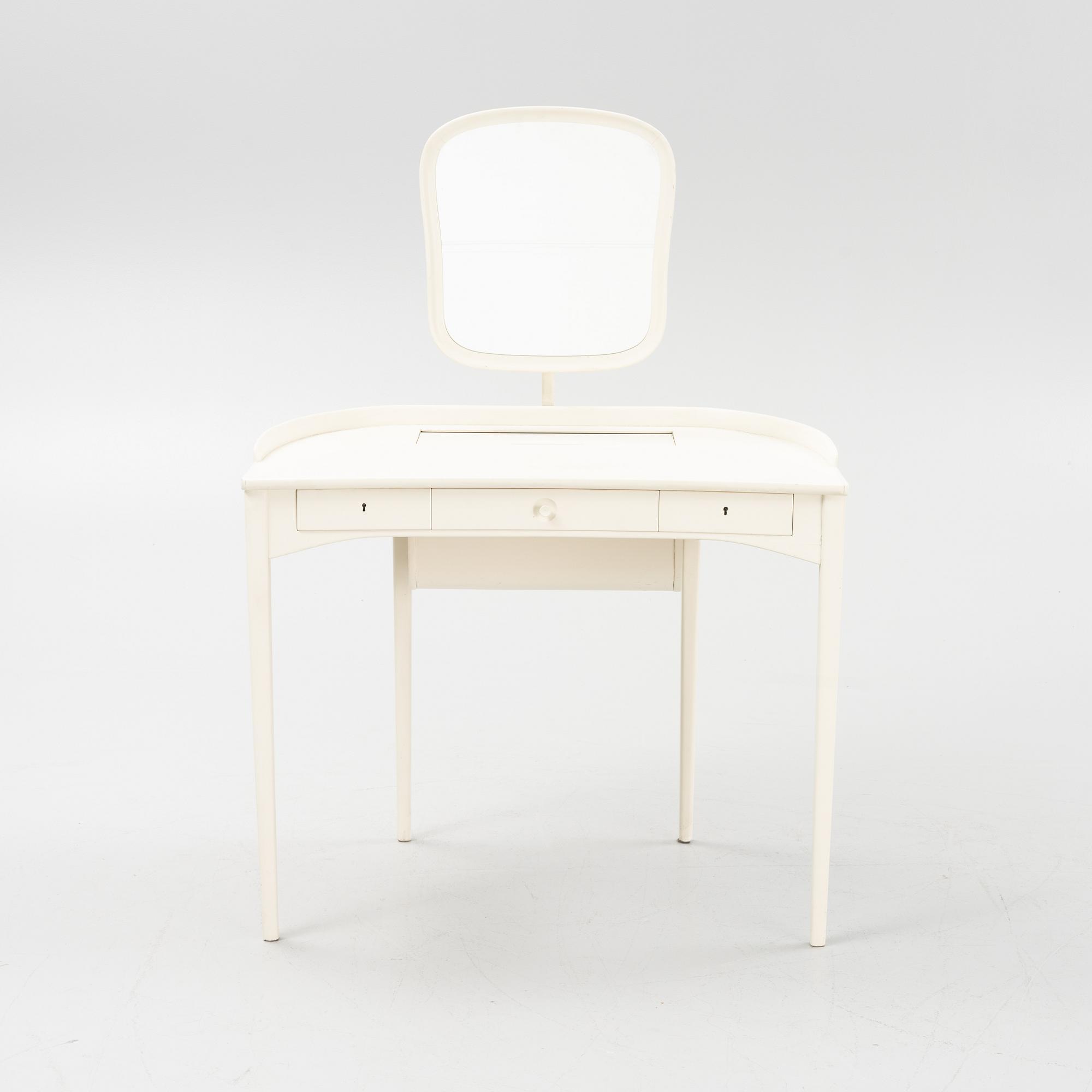 Carl Malmsten, sminkbord, "Birgitta", Bodafors, 1963.