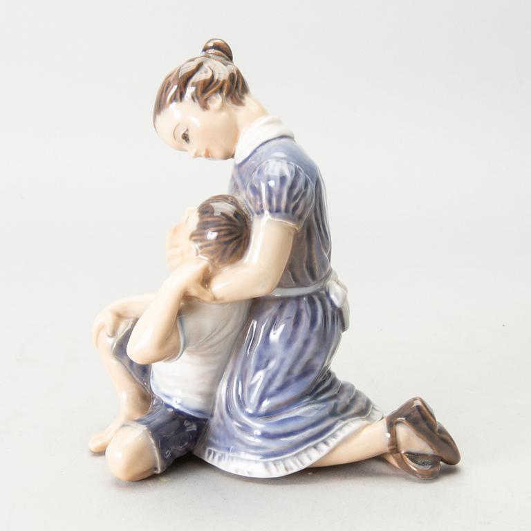 FIGURIN, porslin, Dahl Jensen, Danmark.