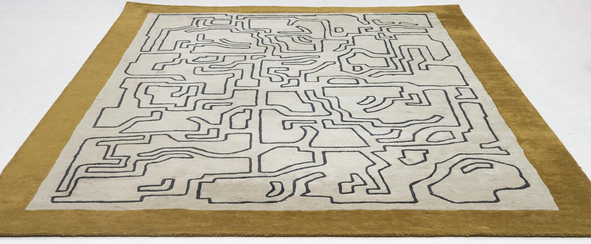 Rug, Massimo, "Fragment", India, contemporary. 350 x 250 cm.