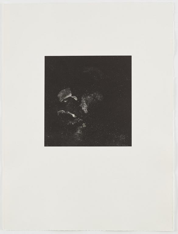 Dan Wolgers, blyrör, signerad Dan Wolgers och numrerad 2/10. 5 photopolymer tryck, 2014, upplaga 10. I originalkartong.