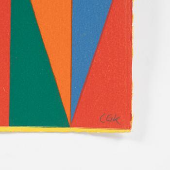 C Göran Karlsson, silkscreen in colours, signed 131/150.