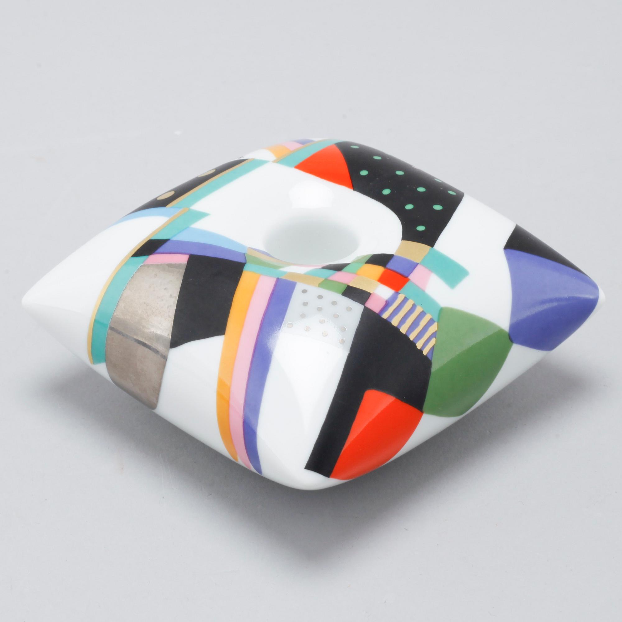 A 1980/90s porcelain items by Brigitte Doege for Rosenthal