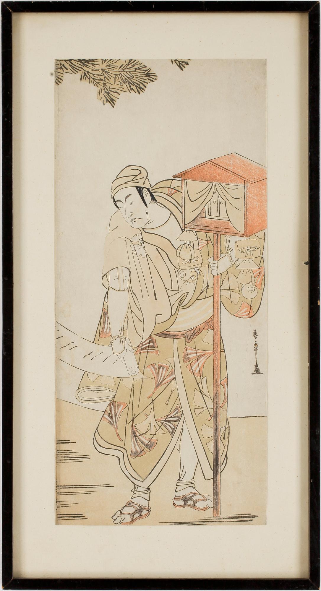 SHUNSHO, färgträsnitt, troligen omkring 1800.