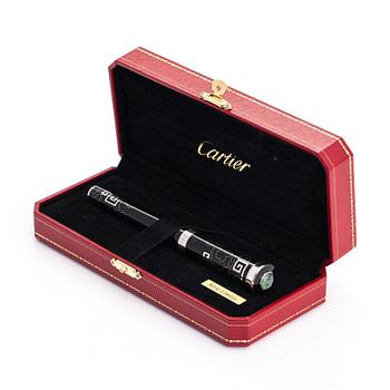 Cartier, a 'China Inspiration' ballpoint pen.