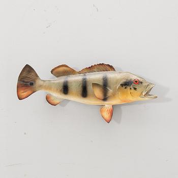 Fish sculpture "Golden bass" 1972.