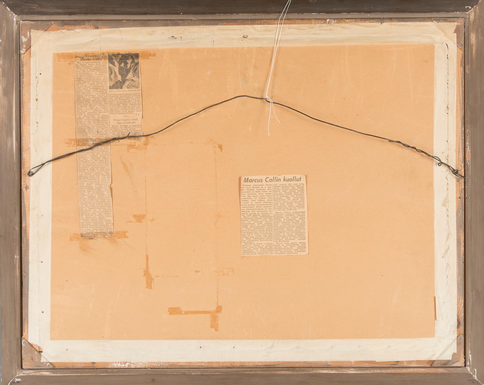 Marcus Collin, Torgvy.