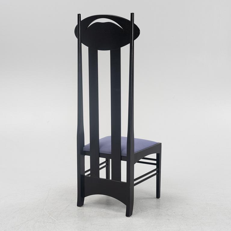 Charles Rennie Mackintosh, stol "Argyle", Cassina.