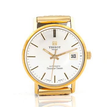 ARMBANDSUR, Tissot, 'Seastar Seven', 18K guldboett.