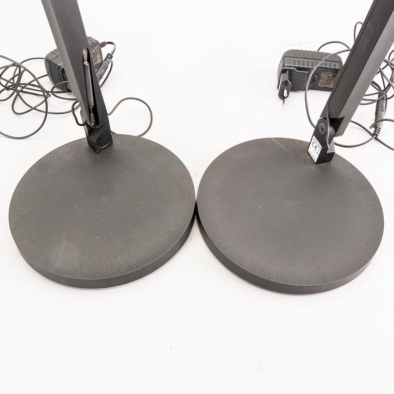 Dirk Winkel for Wästberg, table lamps, a pair, "w127b2", contemporary production.