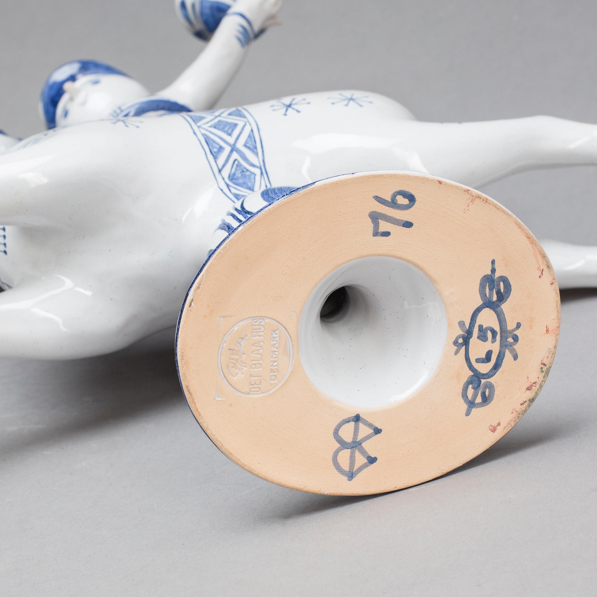 LJUSSTAKE, Björn Wiinblad, Det blaa huset -76.