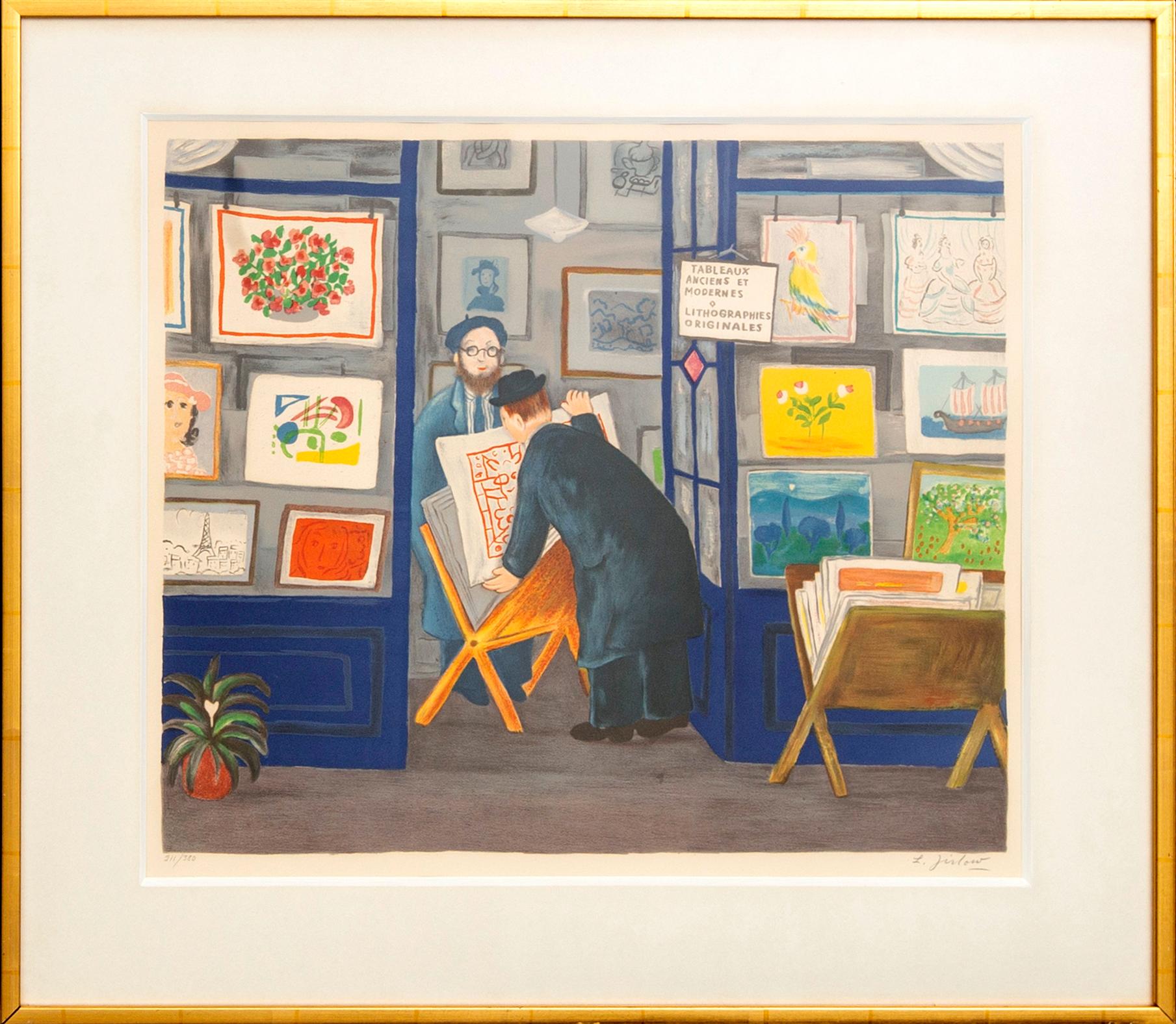 Lennart Jirlow, lithograph signed and numbered 211/380.