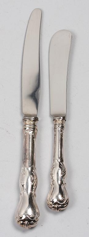 BESTICKSERVIS, 81 delar, silver, GAB, 1970-tal.