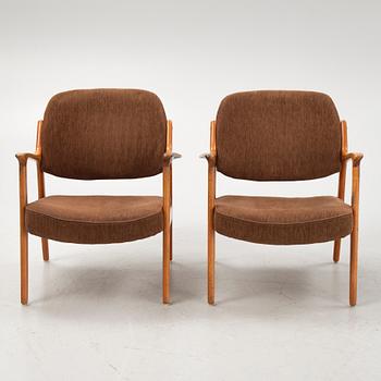Fåtöljer, ett par, "Domus", Bröderna Andersson, 1960-tal.