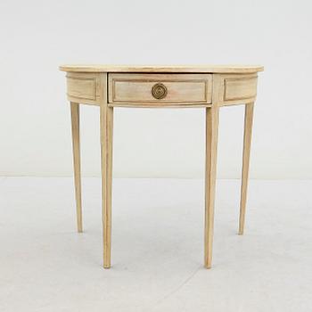 SIDOBORD/LAMPBORD, sengustaviansk stil , 1800-tal.