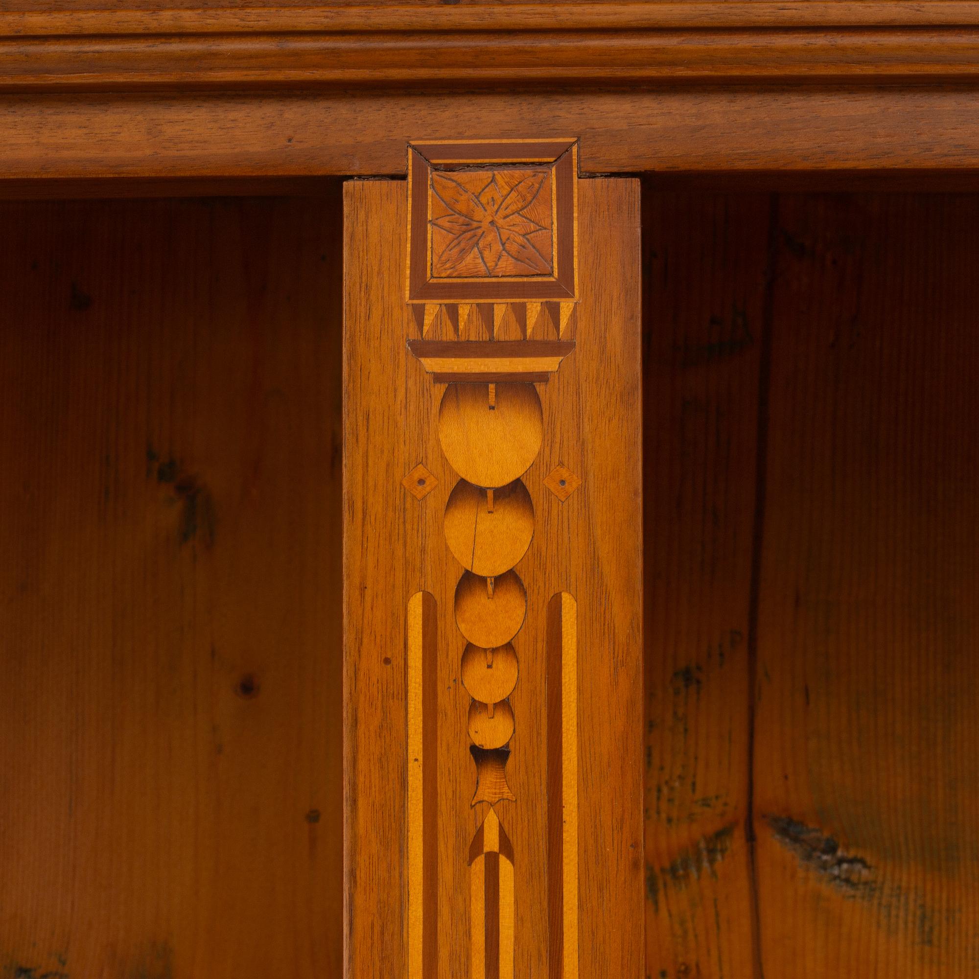 A 19th century writing cabinet.