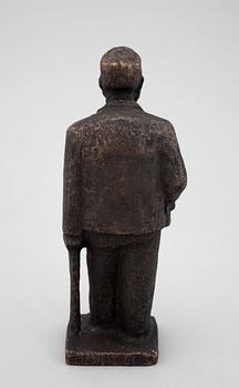 TURE JOHANSSON, skulptur, brons. Sign.