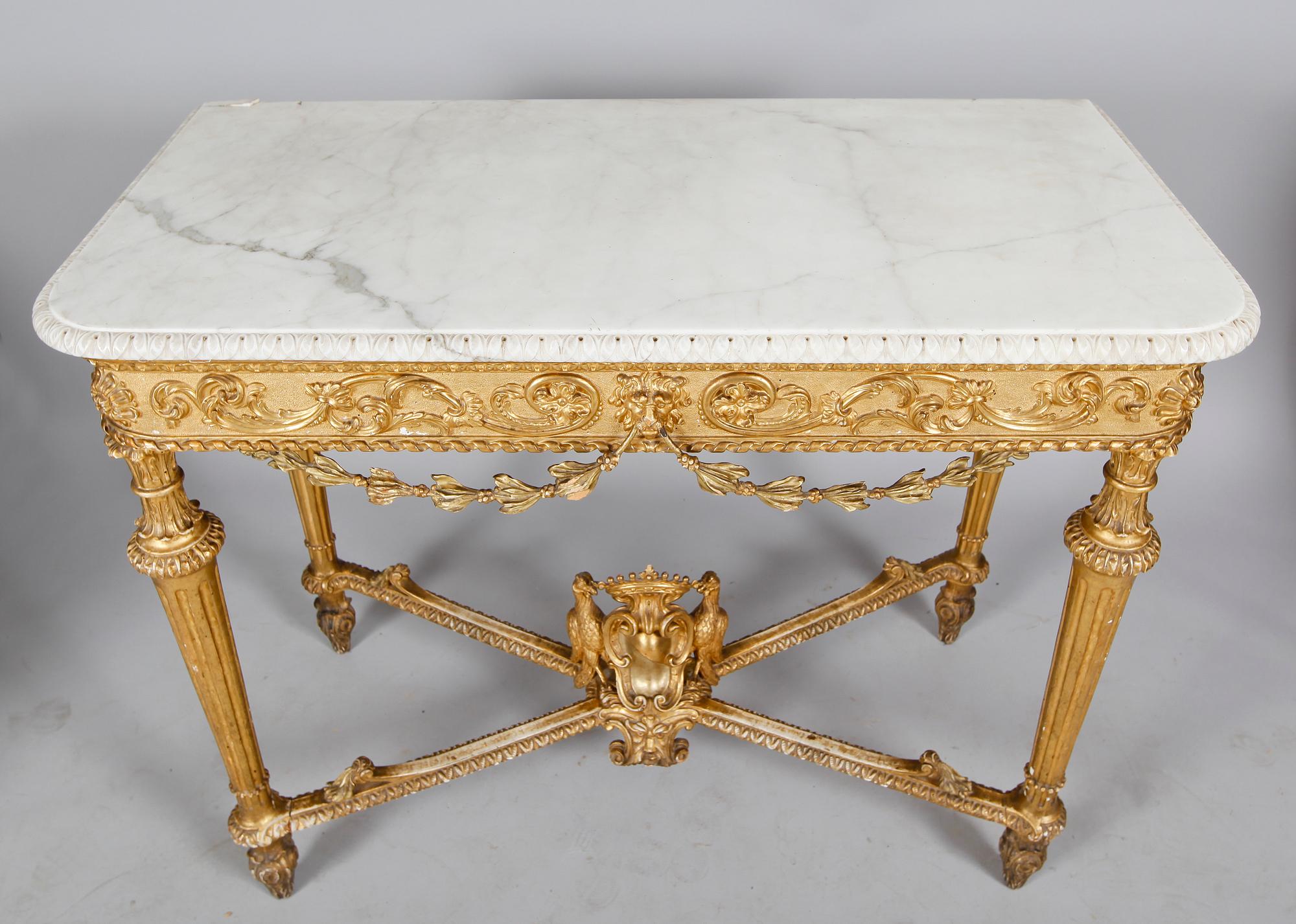 KONSOLBORD, gustaviansk stil, 1800-tal.