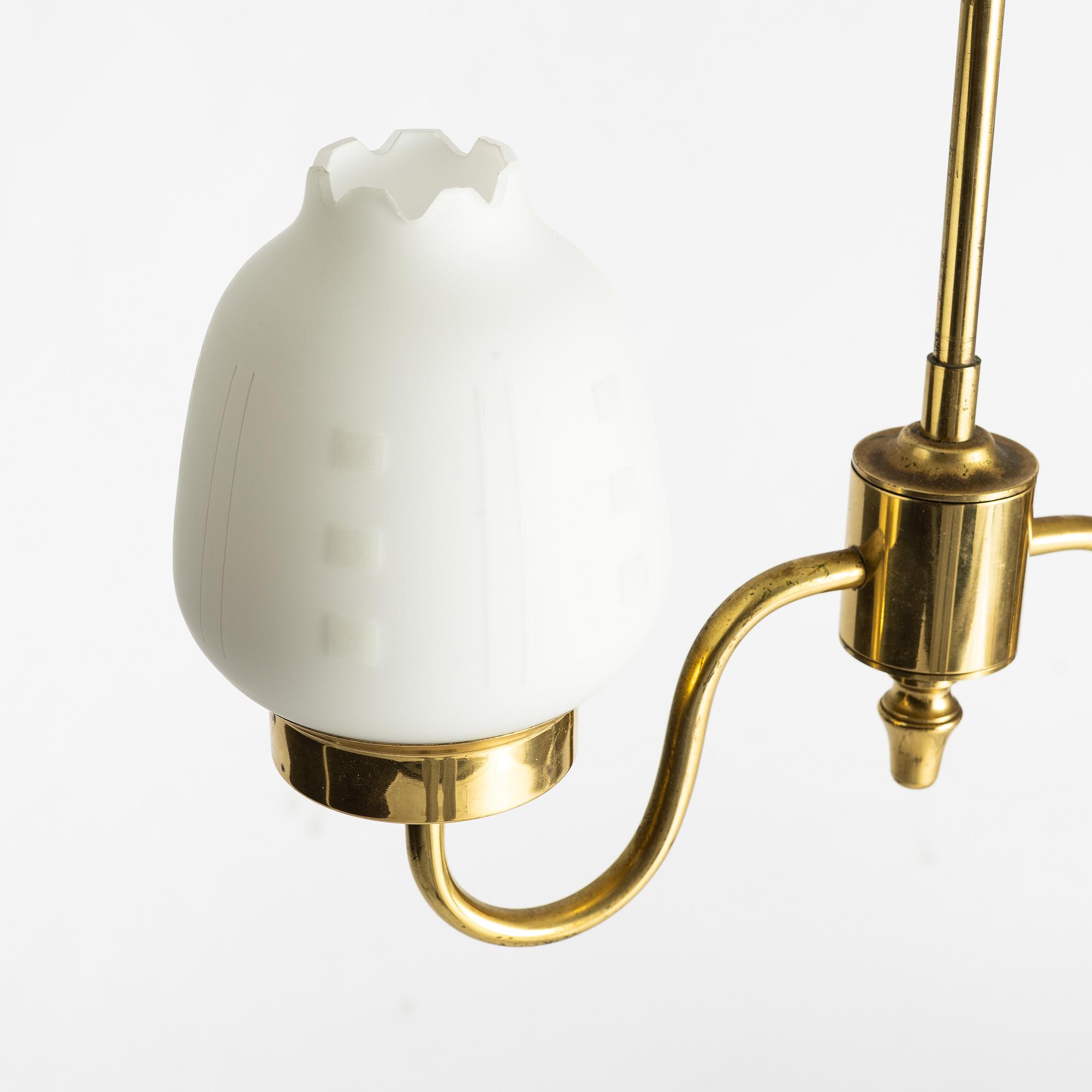 Ceiling lamp, 1950s.