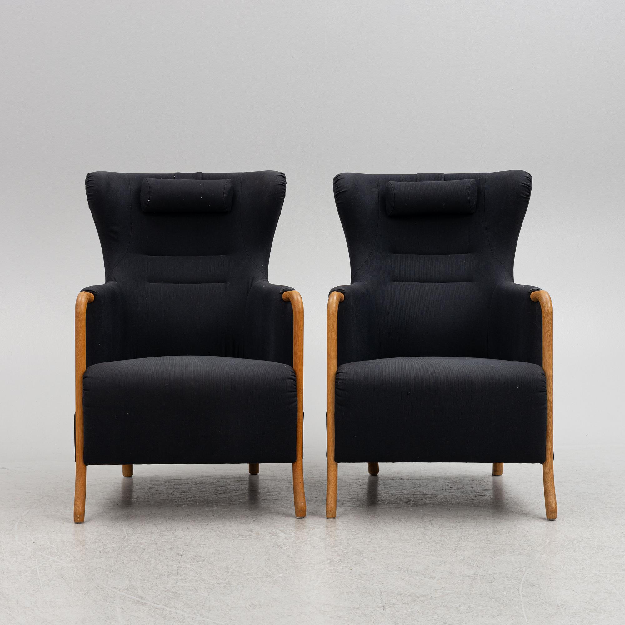 Fåtöljer, ett par, ett par, "Claudia", Stouby Danmark.