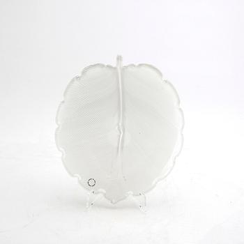 Tyra Lundgren, skålfat, 1990, Venini, Italien.