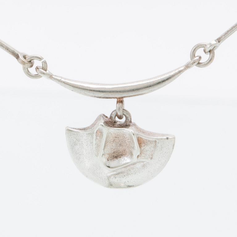 Lapponia collier och ring sterling silver, Finland.