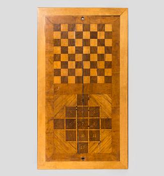 Spelbord, 1700-talets senare hälft. Rokoko.