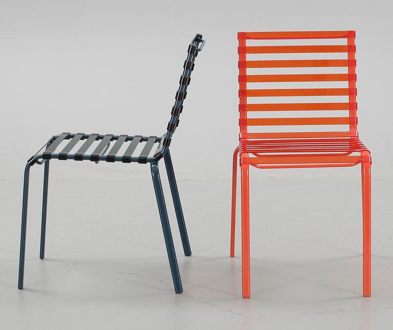 STOLAR, 6st, "Striped sedia", Ronan and Erwan Bouroullec, Magis, 2005.