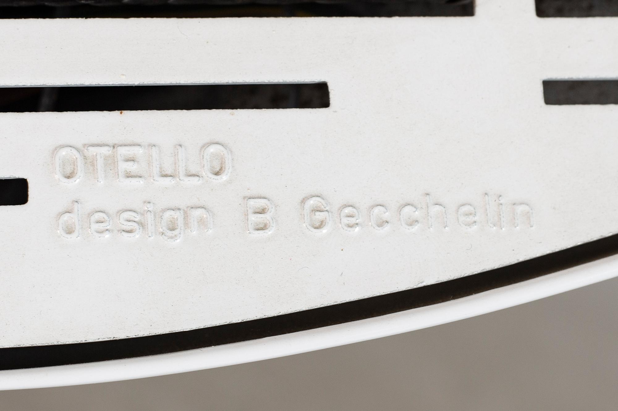 A UP-LIGHT FLOOR Bruno Gecchelin for Oluce Italy.