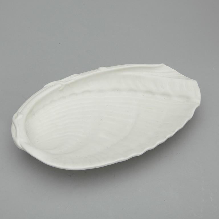 SKÅLFAT, stengods, "Carrara" Wilhelm Kåge, Gustavsberg, omkring 1900-talets mitt.