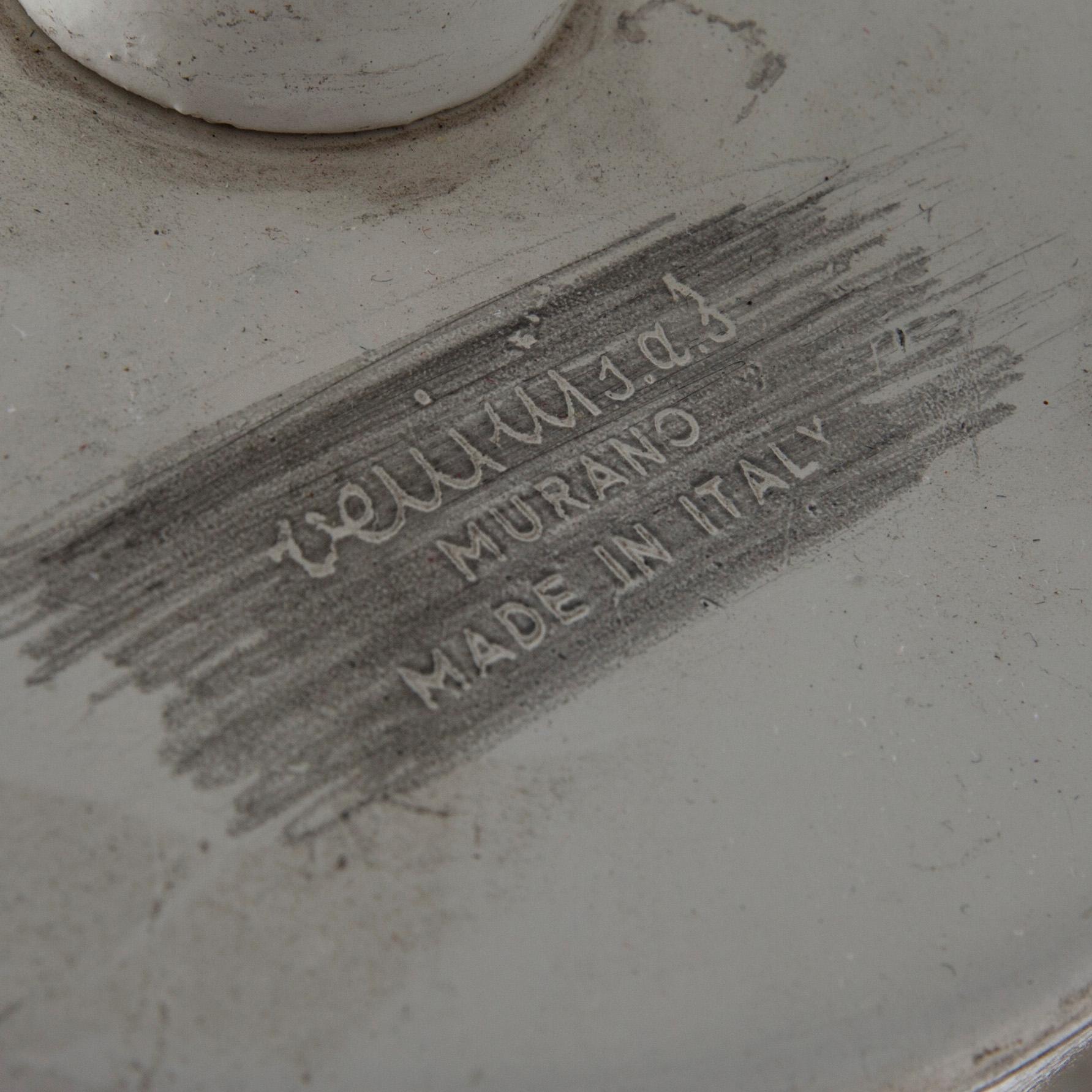 TAKKRONA, design Tony Zuccheri märkt Venini, Murano, Made in Italy 1960/1970-tal.