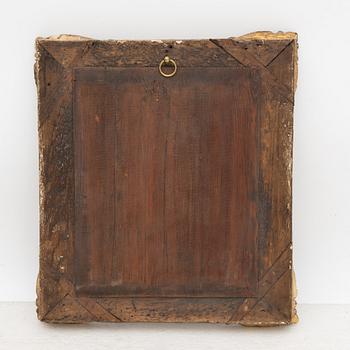 A Baroque mirror, France, 18th Century.