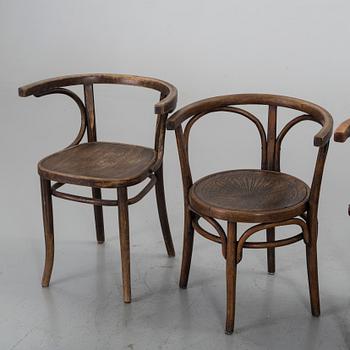 KARMSTOLAR, 4 st snarlika, bl.a. Thonet,