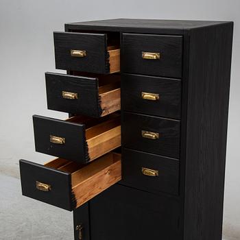 An early 20th century archive cabinet.