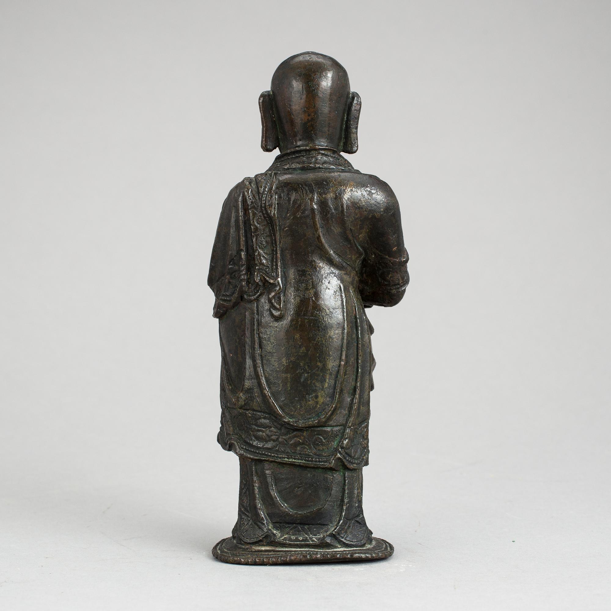 SKULPTUR, brons, Kina, 1900-tal.