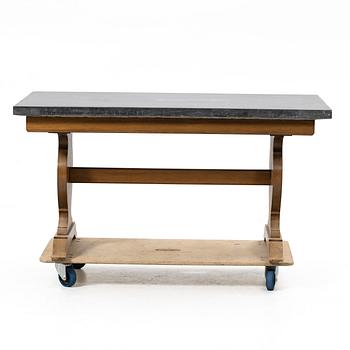 Stone table, 19th century.