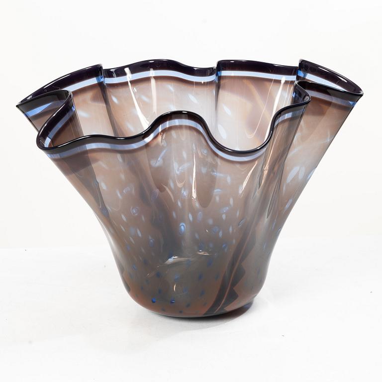 Gunnar Cyrén, skål, graal, glas, Orrefors 1992.