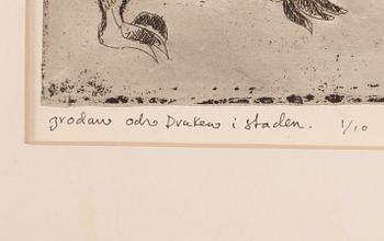 Madeleine Pyk, "Grodan och Draken i staden" (The Frog and the Dragon in the City).