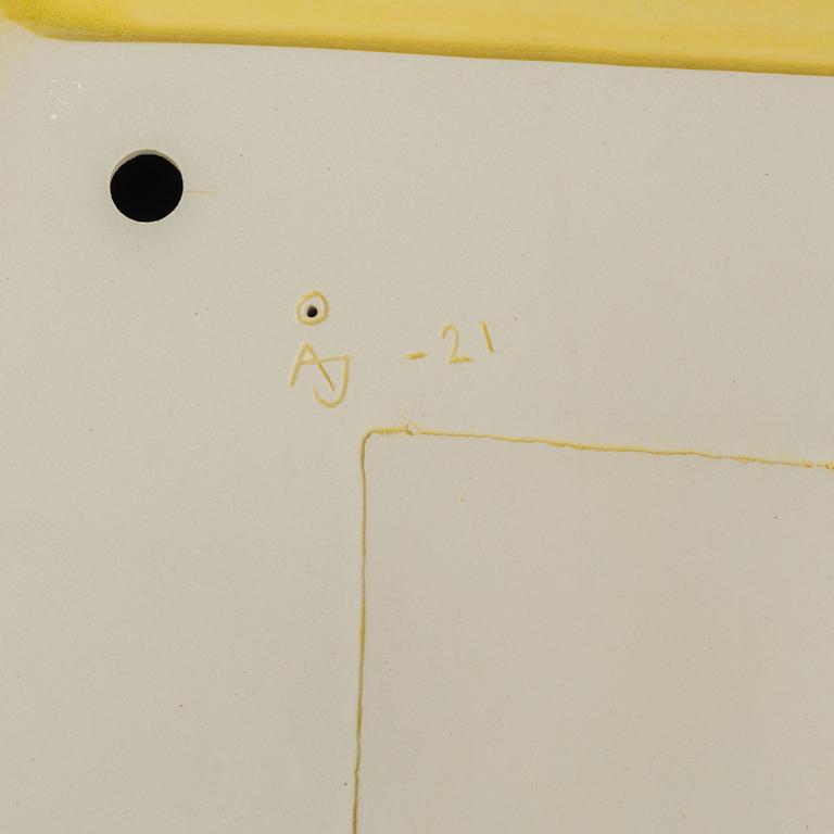 Åsa Johansson, skulpturer, 2 st "Sunny Day, Sunny Cubes", 2021.