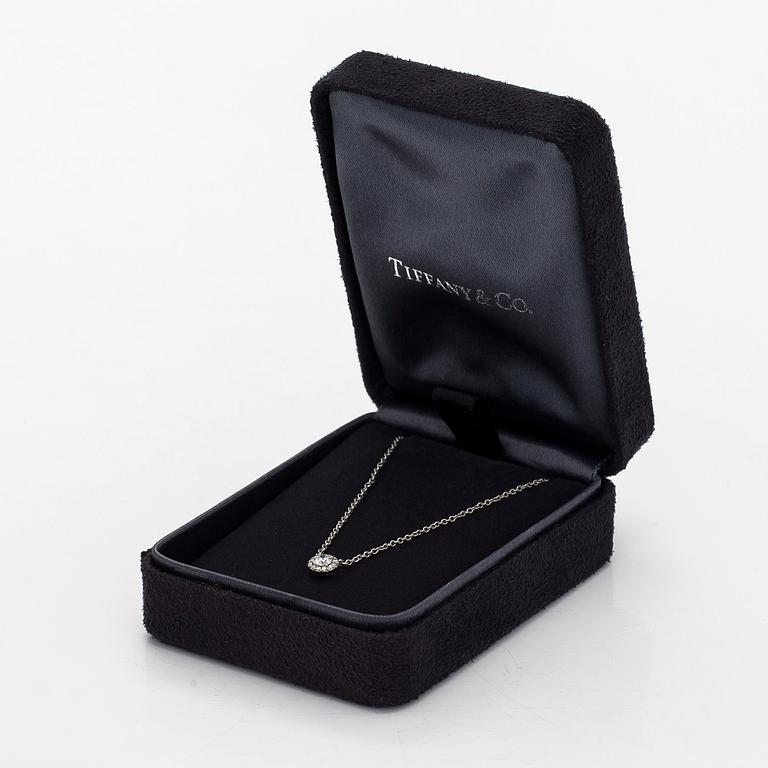 Tiffany & Co, kaulakoru, "Soleste", platinaa ja timantteja.