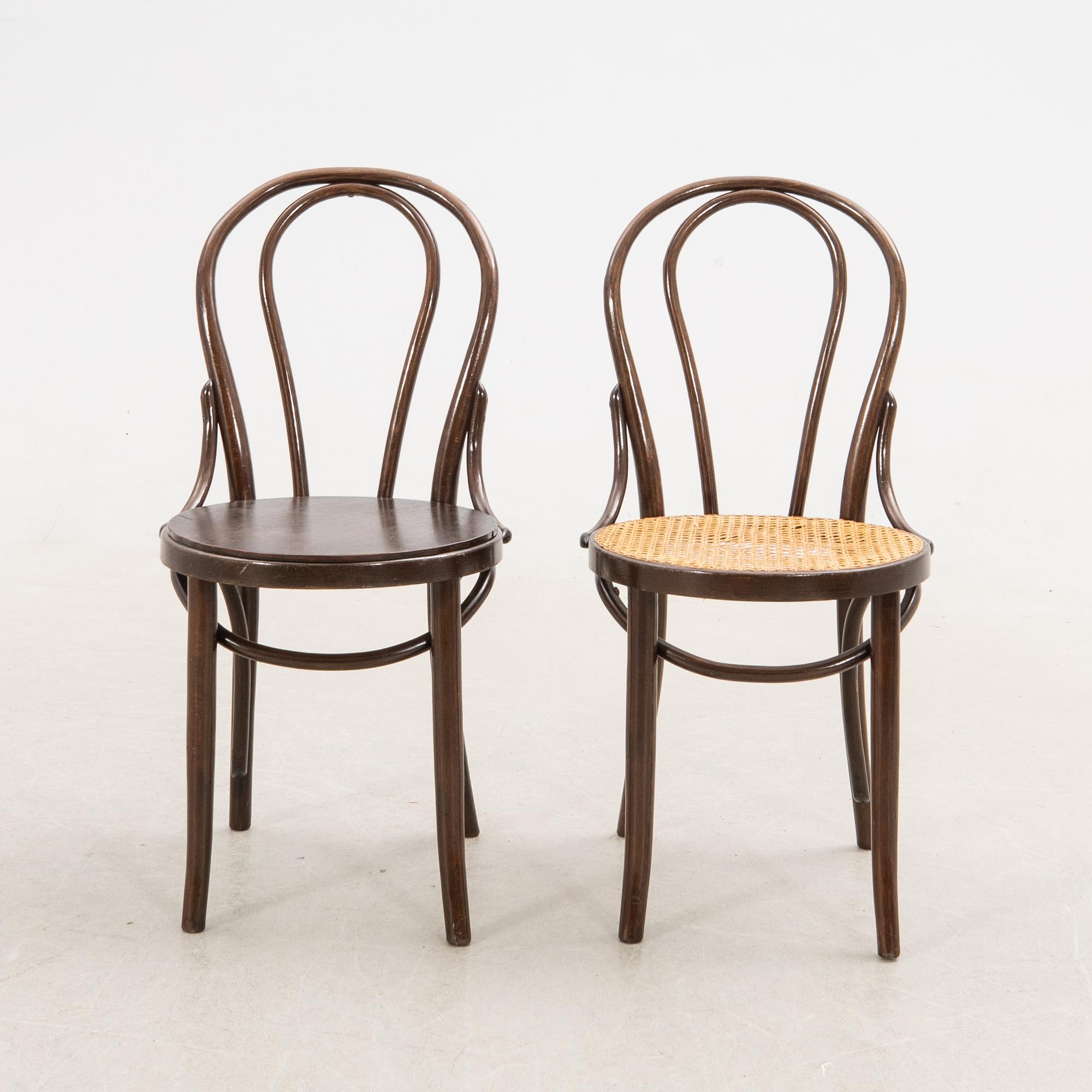 Chairs 7 pcs first half of the 20th century.