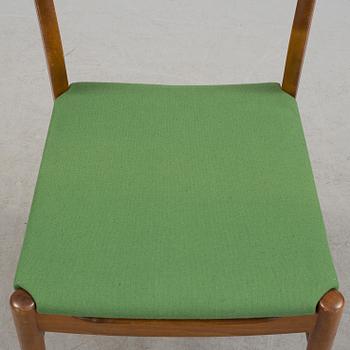 Four 1960s "Della" Ikea chairs.