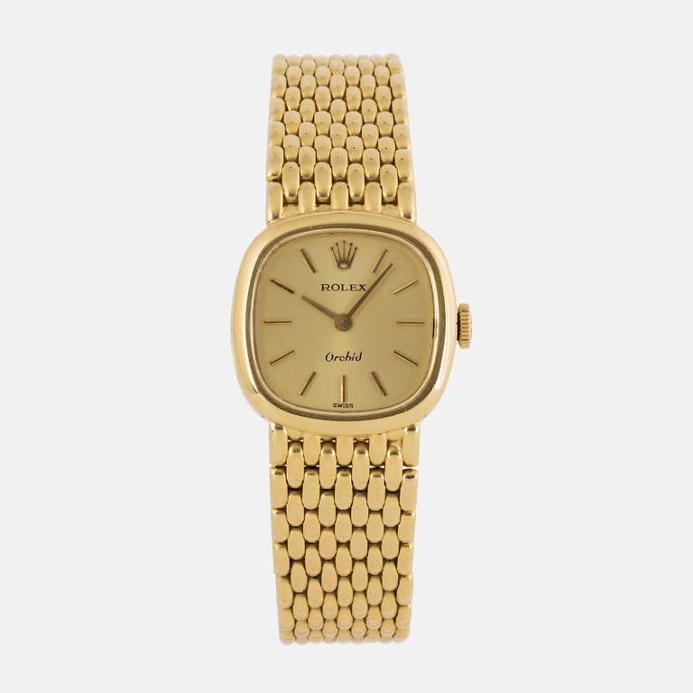 ROLEX, Orchid, wristwatch, 21 mm.