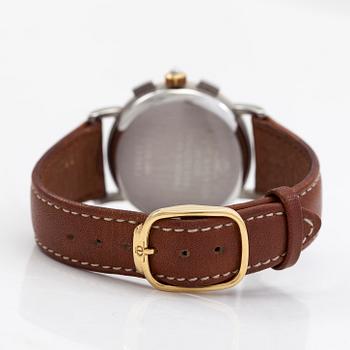 Baume & Mercier, Calendar, chronograph, wristwatch, 32 mm.