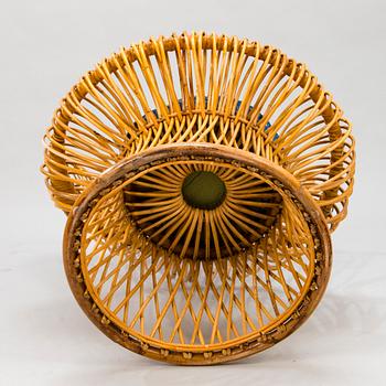 FRANCO ALBINI & GINO COLOMBINI. "Margherita" stol, 1951, rotting, H 90 cm x B 75 cm, D 83 cm, Tillverkare Bonacino.