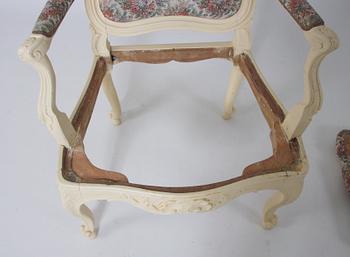 KARMSTOL, rokokostil.