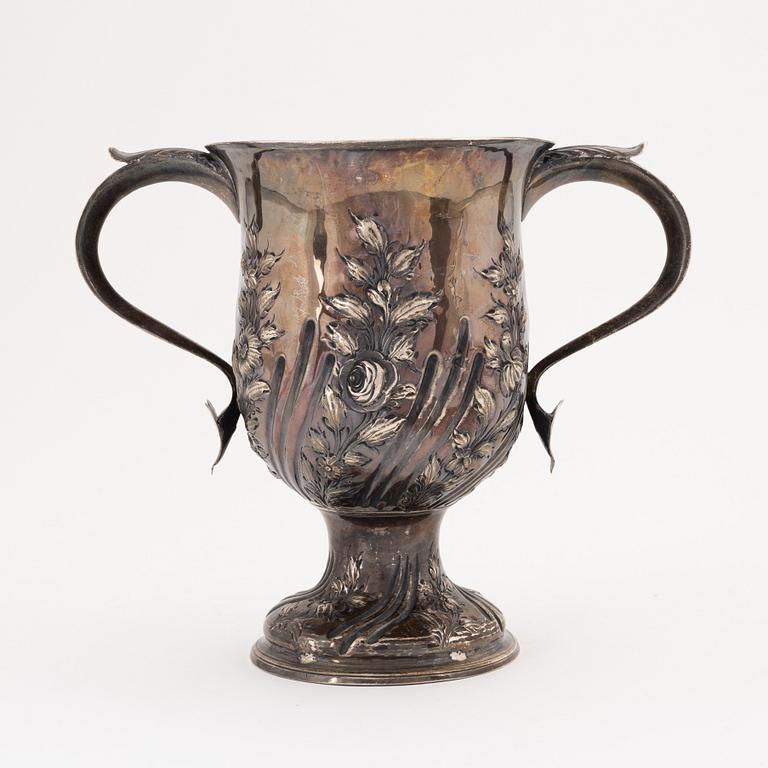 John Scofield, probably. A silver goblet, London, England, 1773.