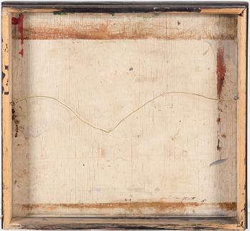 GÖSTA WALLMARK, olja på pannå, signerad.