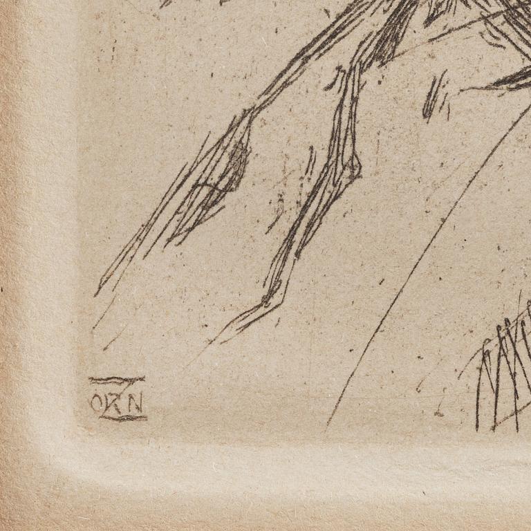 Anders Zorn, "Carl Snoilsky".