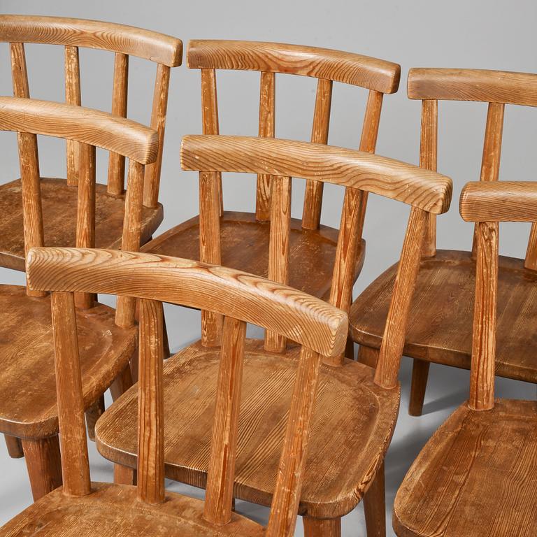 STOLAR, 8 st, "Utö", Axel Einar Hjorth för A/B Nordiska kompaniet.